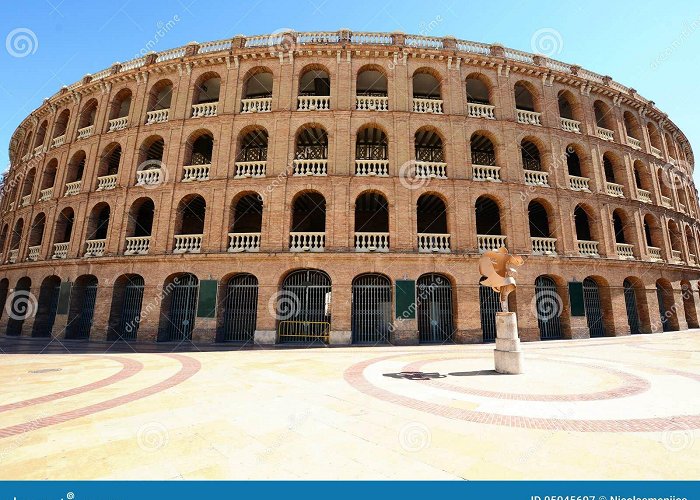 Valencia Bullring Bullring Arena Plaza De Toros in Valencia. Stock Image - Image of ... photo