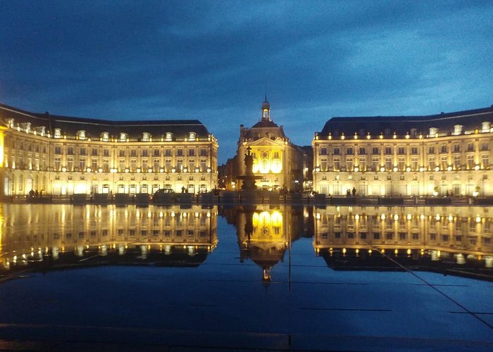 The Water Mirror Bordeaux's water mirror is one of the must visit attractions in ... photo