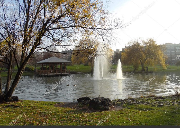 Yamaguchi Park Lake Yamaguchi Park Pamplona Navarra Spain Stock Photo by ©Fani014 ... photo