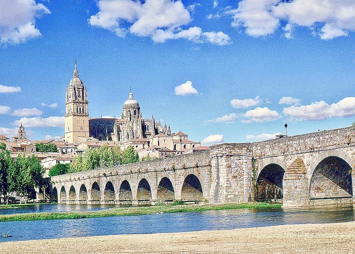 Roman bridge Salamanca Salamanca, Spain, the ancient Roman bridge. : r/CityPorn photo