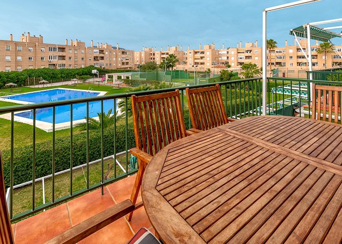 Guadalmar Beach Iloftmalaga Duplex Guadalmar with terrace in front of the beach ... photo