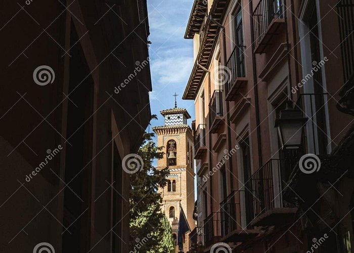 Church of San Gil y Santa Ana Tower of the Church Iglesia De San Gil Y Santa Ana in Granada ... photo