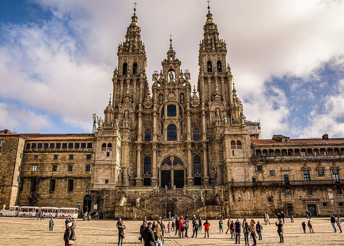 Plaza del Obradoiro 4 squares of Santiago Cathedral | Albergues del Camino photo