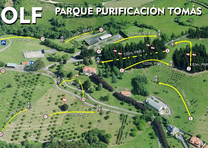 Parque de invierno The Courses – I Open de España de Disc Golf 2016 photo