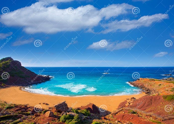 Cala Pilar Cala Pilar Beach in Menorca at Balearic Islands Stock Image ... photo