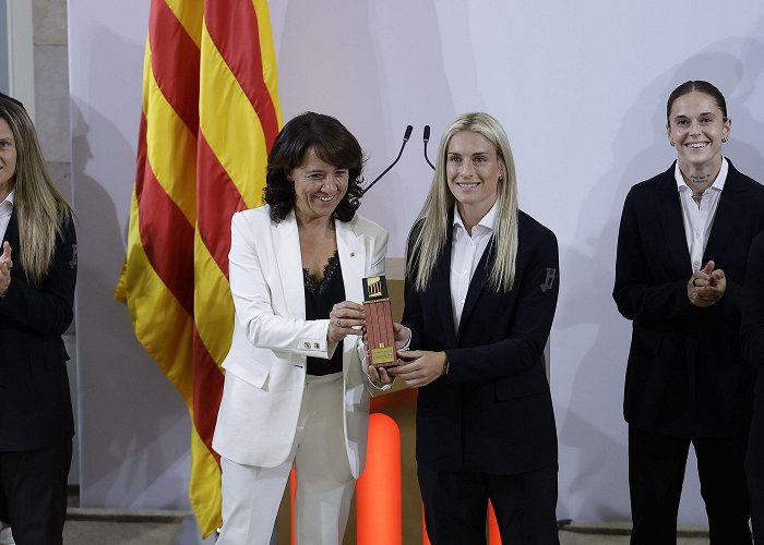 Parlament de Catalunya Barça women claim 'more support for female sports&#39 ... photo