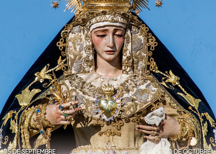 Parroquia de San Juan Bautista-Catequesis La Virgen de los Dolores de La Palma saldrá este domingo con ... photo