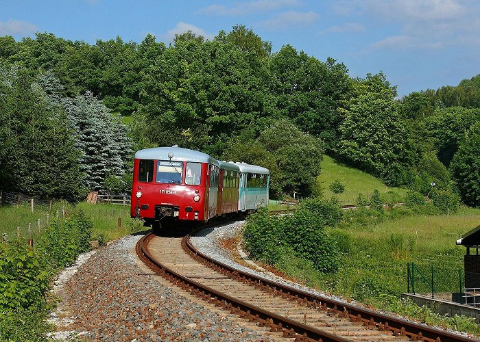 Schwartenberg Erzgebirgische Aussichtsbahn (historic Ore Mountains railway ... photo