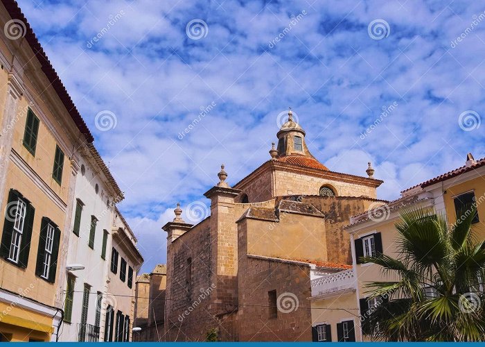 Cathedral of Minorca Cathedral in Mahon on Minorca Stock Image - Image of capital ... photo