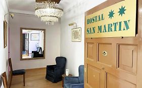 Hostal San Martin Hotell Madrid Exterior photo