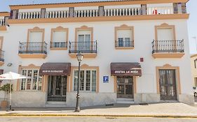 Hostal Restaurante La Nina Hotell Palos de la Frontera Exterior photo