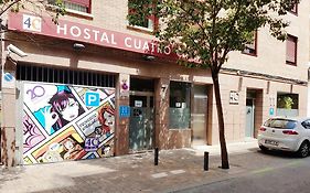 Hostal 4C Cuatro Caminos Hotell Madrid Exterior photo