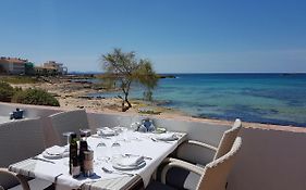 Hostal Restaurante Playa Bed & Breakfast Colonia de Sant Jordi Exterior photo