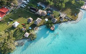 Ecocamping Yaxche Hotell Bacalar Exterior photo