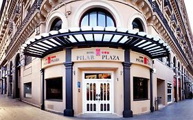 Hotel Pilar Plaza Zaragoza Exterior photo