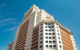 Riu Plaza Espana Hotell Madrid Exterior photo