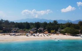 Sunset Beach Bungalow Hotell Gili Meno Exterior photo