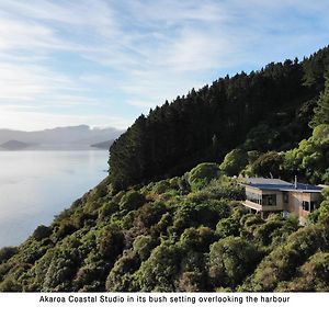 Akaroa Coastal Studio Hotell Exterior photo