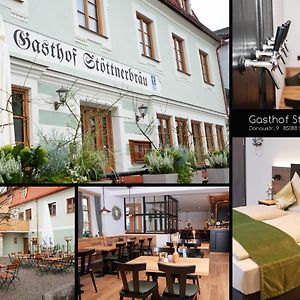 Gasthaus Stoettnerbraeu Hotell Vohburg an der Donau Exterior photo