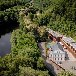 Restaurace A Pension Hrebikarna Hotell Chomutov Exterior photo