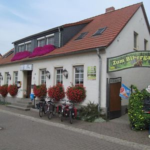 Gasthaus Und Pension Zum Biber Hotell Steckby Exterior photo