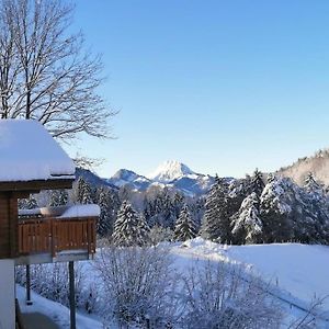 Confortable Chalet Avec Magnifique Vue En Gruyere. Villa Charmey Exterior photo