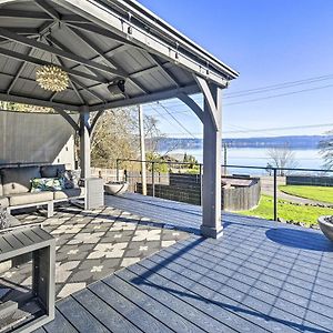 Puget Sound Cabin With Hot Tub And Water Views! Villa Bremerton Exterior photo