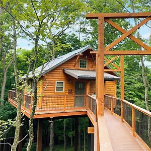 Treehouse #7 By Amish Country Lodging Villa Millersburg Exterior photo