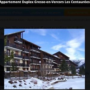 Appartement Duplex 4 Pers A Gresse-En-Vercors Exterior photo