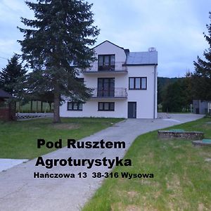 Pod Rusztem Agroturystyka Leilighet Wysowa-Zdrój Exterior photo