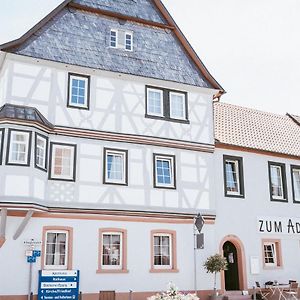 Gasthaus Zum Adler Hotell Großwallstadt Exterior photo