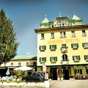 Albergo Trieste Lorenzago Di Cadore Exterior photo