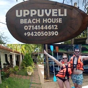 Uppuveli Beach House Hotell Trincomalee Exterior photo