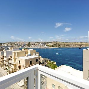 Luxurious Sea Front Penthouse With Private Hot Tub By 360 Estates Leilighet San Pawl il-Baħar Exterior photo