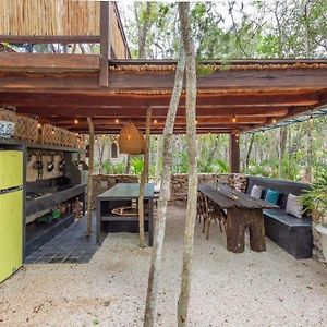 Cheerful Cabin With Pool Surrounded By Nature Tulum Exterior photo
