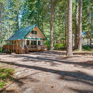 Peaceful Leavenworth Cabin With Deck And Fire Pit! Villa Exterior photo