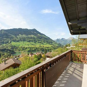 Chalet With A Breathtaking View - Gruyere Region Villa Cresuz Exterior photo