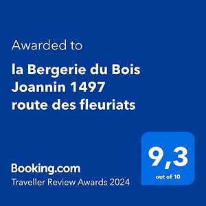 La Bergerie Du Bois Joannin 1497 Route Des Fleuriats Hotell Iguerande Exterior photo