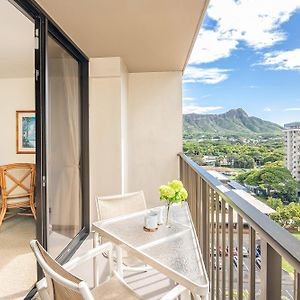 Cozy & Diamond Head View At Waikiki With Parking Leilighet Honolulu Exterior photo