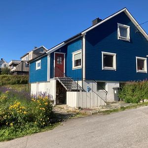 The Blue House At The End Of The World I Leilighet Mehamn Exterior photo
