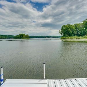 Waterfront Michigan Getaway With Private Dock Villa Free Soil Exterior photo