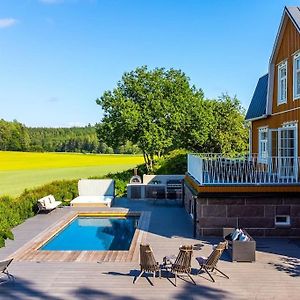 Villa Degerby - 330M2 Lux Manor W/Heated Pool, Spa Exterior photo