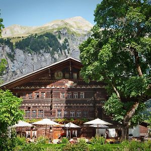 Landgasthof Ruedihus Hotell Kandersteg Exterior photo