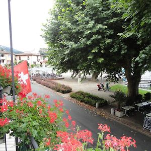 Osteria Battello Hotell Caslano Exterior photo