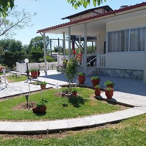 Villa Artzie. Έξοχικο Με Τεράστιο Εξωτερικό Χώρο. Nea Kallikrateia Exterior photo