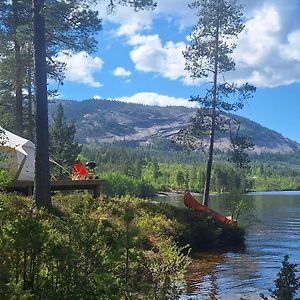 Telemark Camping Hotell Hauggrend Exterior photo