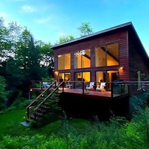 Unique And Private 25Ft Waterfall House Hunter Ny Villa Elka Park Exterior photo