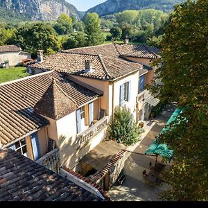 Logis Hotel Restaurant Le Domaine De La Regaliere Anduze Exterior photo