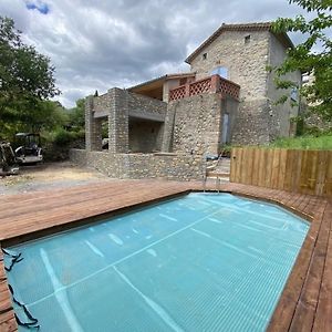 Maison En Pierre Avec Piscine Privative Pour 8 Pers. A Vallon-Pont-D'Arc - Fr-1-382-206 Villa Exterior photo