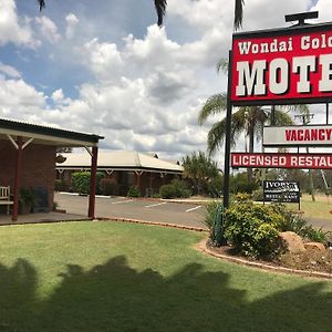 Wondai Colonial Motel & Ivory'S Restaurant Exterior photo